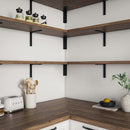 Metal L Bracket for Corner Shelves