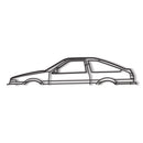 1985 Corolla AE86 Classic Metal Car Wall Art - NC0204