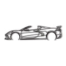 Corvette C8 Detailed Metal Car Wall Art - NC0922