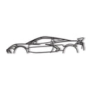 Corvette C8 Stingray Classic Metal Car Wall Art - NC0925