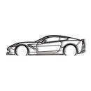 Corvette C7 Detailed Metal Car Wall Art - NC0920