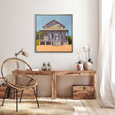 Cottage for Rent - Open Edition Canvas Print
