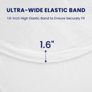 Luxury Thick Cotton Mattress Pad White Soft