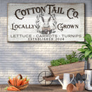 Vintage Cottontail Co Easter Sign II