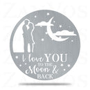 Couple Moon & Back