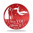 Couple Moon & Back