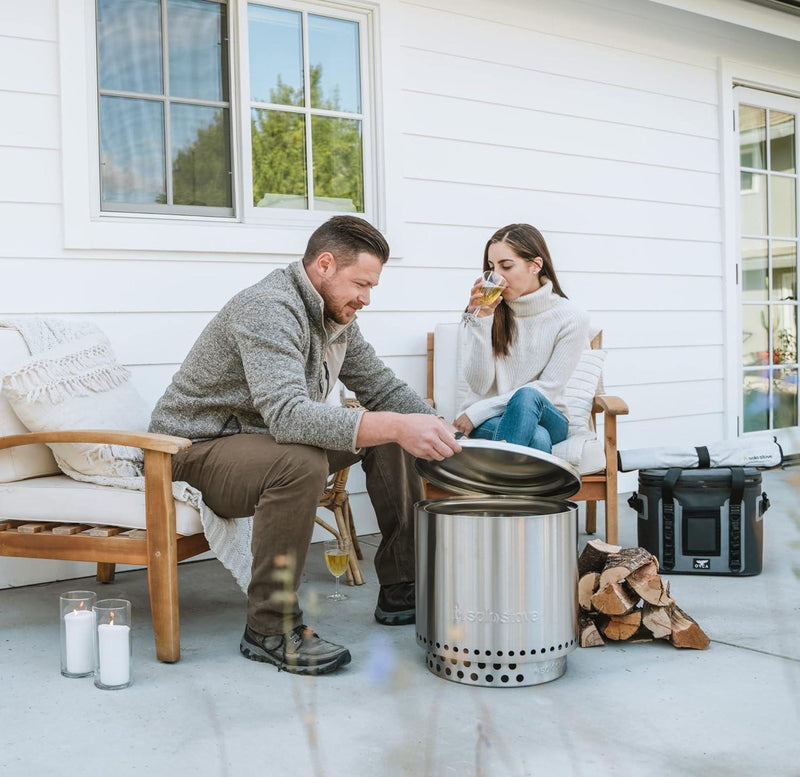 Solo Stove Lid made of 304 Stainless Steel for Outdoor Fire Pits