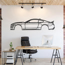 Mustang GT500 Detailed Metal Car Wall Art - NC1059