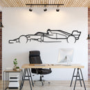 Formula1 F1 Metal Car Wall Art - NC0983