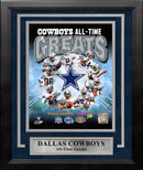 Dallas Cowboys All-Time Greats 8" x 10" Framed Football Photo