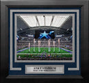 Dallas Cowboys AT&T Stadium 8" x 10" Framed Football Photo