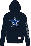 Troy Aikman Dallas Cowboys Mitchell & Ness Throwback Name/Number Fleece Hoodie