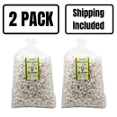 Family Size White Butterfly Popcorn | Pack of 2 | 20 oz | Non-GMO & Gluten Free | Shipping Included | Gold Dust Kettle Corn