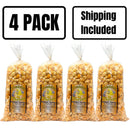Cheddar Cheese Popcorn | Pack of 4 | 7 oz | Non-GMO | Shipping Included | Gold Dust Kettle Corn