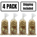Cinnamon and Sugar Kettle Corn | Pack of 4 | 7 oz | Non-GMO & Gluten Free | Shipping Included | Gold Dust Kettle Corn