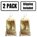 Cinnamon and Sugar Kettle Corn | Pack of 2 | 2 oz | Non-GMO | Shipping Included | Gold Dust Kettle Corn