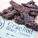 Cracked Black Pepper Beef Jerky | 2.5 oz | Pack of 3 | JVL Enterprises