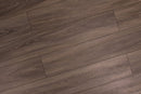 WPC Vinyl Rigid Core 7" Width 60" RL 9.5mm Thick, 1.5mm IXPE, Craft Willow, Domaine Floors - Mazzia Collection plank view angle
