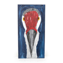 Syd the Crane Painting | 12" x 24" | Paint on Canvas | The Painted Attic