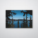 Crater Lake Print Metal Wall Art – Oregon National Park Scenic Nature Decor
