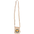 Crochet Mushroom Crossbody Bag | Boho Body Handbag | 6.5" x 8"