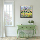 Crow Gathering - Open Edition Canvas Print