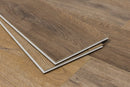 SPC Vinyl Rigid Core 7" Width 60" RL, 7mm Thick, 1.5mm IXPE Crowned Hazel, Meraki Floors - Mazzia Collection edge plank view