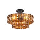 Ghiaccio Flush Mount Ceiling Lamp