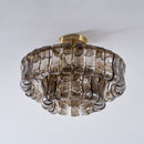 Ghiaccio Flush Mount Ceiling Lamp