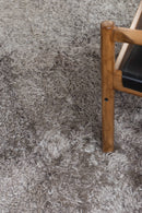 CURLY GOATSKIN RUG – Silver Grey