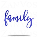 Cursive Family