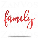 Cursive Family