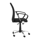 Curve Task Chair with Ghoulish Rising Hand Halloween Logo