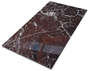 Customizable Rosso Levanto Marble Coffee Tabletop Polished (W)18" (L)36"
