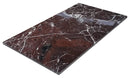 Customizable Rosso Levanto Marble Coffee Tabletop Polished (W)18" (L)36"