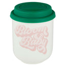 Bloom Baby Ceramic To Go Mug | Holds 16 oz. | Eco Mug with Silicone Lid and Sleeve