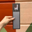 No Prob-Llama Magnetic List Pad Navy Blue | 9.5" x 2.75" | Holds to Fridge with Strong Magnet