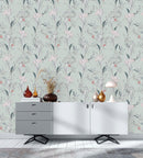 Elegant Floral Pattern Wallpaper Chic