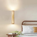 Cylindrical Travertine Wall Lamp