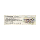 Athens, Georgia Definition Wooden Sign | Wall Art Print on Real Wood
