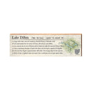 Lake Dillon, Colorado Definition Wooden Sign | Wall Art Print on Real Wood