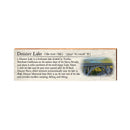 Donner Lake, California Definition Wooden Sign | Wall Art Print on Real Wood