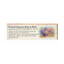 Grand Canyon Rim to Rim, Arizona Definition Wooden Sign | Wall Art Print on Real Wood