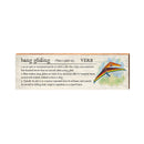 Hang Gliding Definition Wooden Sign | Wall Art Print on Real Wood