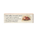 Meat Raffle Definition Wooden Sign | Wall Art Print on Real Wood | Minnesota Home Decor