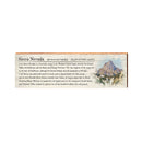 Sierra Nevada, California Definition Wooden Sign | Wall Art Print on Real Wood