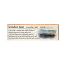 Wooden Boat Definition Wooden Sign | Wall Art Print on Real Wood | Lake House Home Decor
