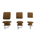 Wooden Knob, Square, Oak