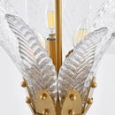 17 Inch Vito 3-Light Feather-shaped Island Pendant Light
