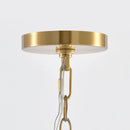 26 Inch Uriah 5-Light Golden Chandelier